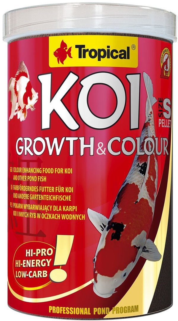 Tropical KOI Growth & Colour S