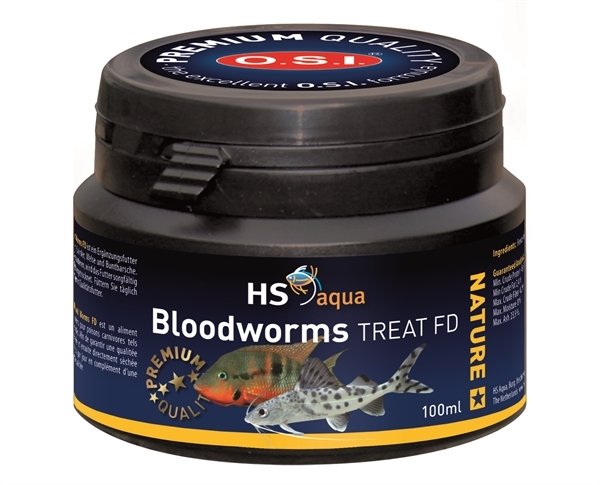 HS aqua Bloodworms hyttysentoukkia