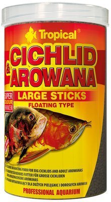 Tropical Cichlid Arowana Large Sticks 1 litra