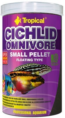 Tropical Cichlid Omnivore S pellet 1 litra