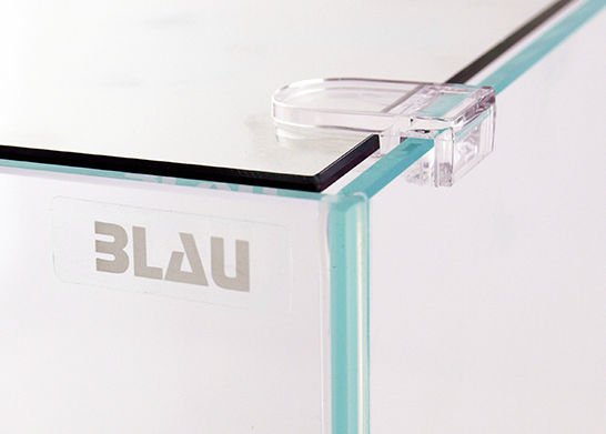 Blau Cubic Aquascaping akvaario 27 litraa Optical white