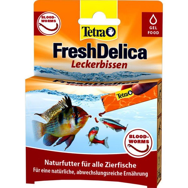 Tetra FreshDelica Bloodworms tuoreruoka 48 g