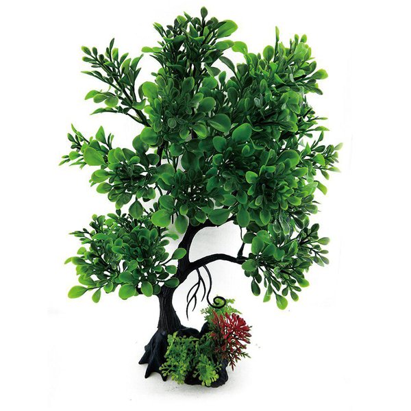 Muovikasvi Bonsaipuu vihreä
