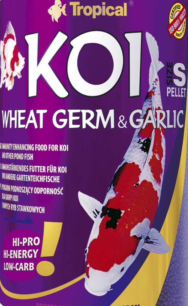 Tropical KOI Wheat Germ&Garlic 1 litra